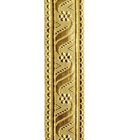 Tissu de dentelle liturgique pour robe d'église, écologique, avec tresses dorées, galon, ruban, paillettes, tresses métalliques françaises en Mylar, économique