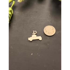 Navajo Made Sterling Silver Rectangle and Square Pendant <b>Charms</b> <b>Car</b> Cast Jewelry Findings with Gemstone Plated Craft - Product Image 3