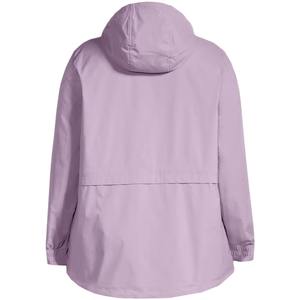 Chaqueta cortavientos OEM con cremallera completa para mujer, chaqueta impermeable con capucha, informal, acolchada para exteriores, chaqueta de lluvia personalizada para mujer - Product Image 5