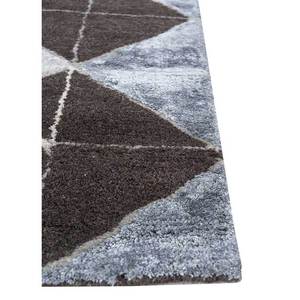 พรมขนสัตว์และใยวิสโคสทอมือลายทางเรขาคณิตสีเบจและสีน้ำตาลรูปทรงสี่เหลี่ยมผืนผ้าสำหรับตกแต่งบ้าน พรมปูพื้นขนาดใหญ่ รุ่น TR-14633 - Product Image 4