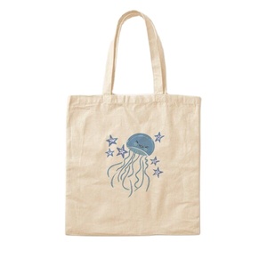 Sac fourre-tout en toile de coton recyclé, écologique, réutilisable, avec logo personnalisé imprimé, fabricant, vente en gros - Product Image 5