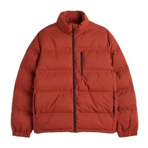 Vestes à bulles chaudes d'hiver personnalisées à fermeture éclair, col montant, veste à bulles pour homme, doudoune pour vente en ligne, fabriquée au Pakistan - Product Image 1