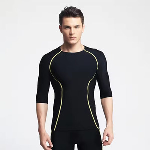 Logotipo personalizado Anti-UV UPF50 Rashguard Camisa de manga larga Entrenamiento MMA Compresión mejorada Ropa de gimnasio Spandex/Tela de nylon - Product Image 5