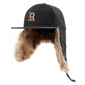 Hat Custom Logo Warm Winter Sport <b>Black</b> Straight Brim Baseball <b>Caps</b> Best Custom Design Wholesale Rate OEM Cheap Price 2025 - Product Image 4