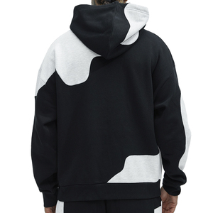 <b>Stitched</b> Mens Hoodies Custom Design Contrast Color Heavyweight Hoodies Sweatshirts Streetwear Oversized Hoodies Manufacturer - Product Image 3