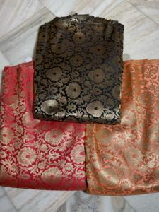 Lujosa tela de brocado tejido Jacquard Premium, patrón impreso elegante de alta calidad para tapicería de confección de prendas - Product Image 2