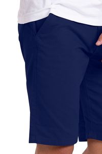 Shorts d'été pour hommes Shorts de plage en coton et lin Shorts fins respirants à la mode pour hommes Pantalons courts solides avec cordon de serrage léger - Product Image 5