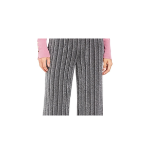 Pantaloni Palazzo Neri Metallizzati a Gamba Larga da Donna JM Collection, Vita Alta, Anti-Pilling, Traspiranti, Effetto Stropicciato, Taglia XS per Donne Petite - Product Image 2