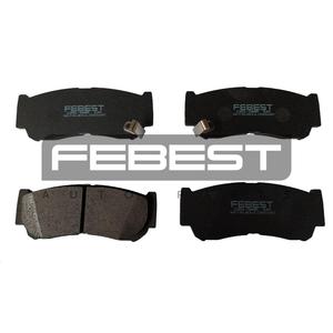 Pastillas FEBEST (1201-SANR) - Pastillas de Freno - Product Image 1