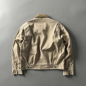 Chaqueta de Forro Polar Vintage de Poliéster/Algodón con Diseño Personalizado, Colores Personalizados y Logotipo Frontal para Hombre, Gran Venta - Product Image 4