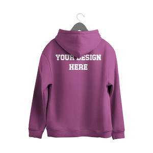 Sudadera con Capucha Personalizada con Logotipo Frontal, 100% Algodón, Tejido de Punto Sólido, Anti-Pilling, Anti-Arrugas, Secado Rápido, Transpirable, Talla Grande para Hombre - Product Image 3