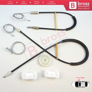 Juego de Reparación de Elevalunas Eléctrico BWR470, Puerta Delantera Derecha para Sharan MK1 7M, Alhambra 7M 7V 1995-2010, Galaxy MK1 1995-2006, 7M0837 - Product Image 2