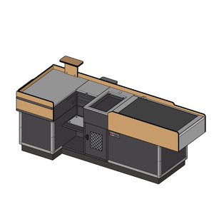 High Quality Modern Design Durable Integrated POS <b>Checkout</b> <b>Counter</b> Combination - Product Image 3