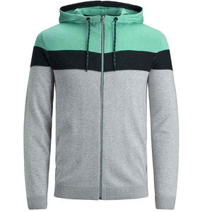 Sweat à capuche zippé de qualité supérieure pour hommes, nouvelle mode, manches longues, poches zippées côtelées, impression élégante, marque personnalisée de haute qualité pour l'automne - Product Image 6