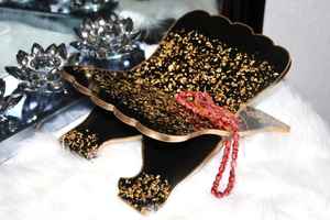 Elegant Luxury Resin Epoxy <b>Quran</b> Stand Rahel Hot Selling Eid Mubarak Islamic Decorative Gift Design - Product Image 6