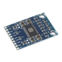 Aek-Tech TPA3116D2 Mini amplificateur audio stéréo numérique 50W + 50W Classe D DC 12-24V