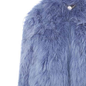 Manteau en fourrure de Mongolie sur mesure pour femmes, élégant, taille personnalisée, grande taille, fourrure de Mongolie épaisse et chaude pour l'hiver - Product Image 4