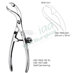 High-Quality Self Centering Bone Forceps with <b>Threaded</b> <b>Lock</b> Surgical Grade Reduction Instruments for Orthopedics - Product Image 2
