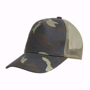 Cappellino mimetico personalizzato a 5 pannelli per gadget promozionali - Product Image 3
