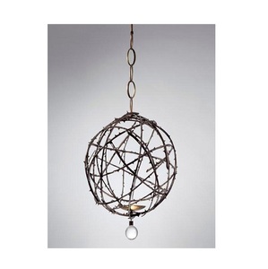 Oferta Especial: Lámpara Colgante LED de Metal Hecha a Mano, Estilo Vintage Tradicional, Colección Iqbal, con Color y Tamaño Personalizables - Product Image 3