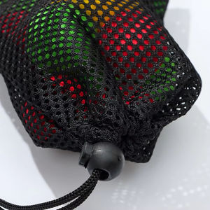 Petit sac de pochette en filet à cordon en nylon bon marché Sac en filet à cordon en polyester promotionnel personnalisé à prix d'usine d'origine - Product Image 4