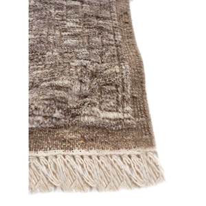 พรมขนสัตว์ถักมือ AKWT-1059 สีเบจน้ำตาลลายนามธรรม พรมปูพื้นห้องนั่งเล่นรูปทรงสี่เหลี่ยมผืนผ้า พรมปูพื้นปูพื้นบ้านและรถยนต์ - Product Image 4