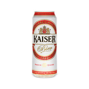 Cerveza Kaiser Dark Lager-330ml 500ml 1L Latas de cerveza - Product Image 1