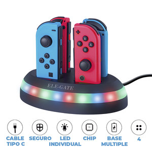Estación de Carga Rápida para Nintendo Switch Compatible con Controles Joycon con Función PD - Product Image 4