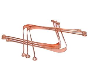 ที่ขูดลิ้นสแตนเลสสำหรับผู้ชายผู้หญิงเด็กที่มีผิวเคลือบด้วยเลเซอร์ทองแดง - Product Image 4