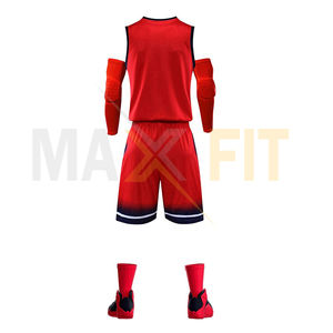 MAXFIT ENTERPRISES-Uniforme de Baloncesto para Hombre, Ropa Deportiva con Nombre y Número de Equipo, 2025 - Product Image 3