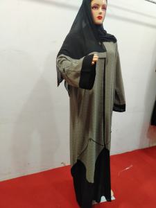 Dubai Golden bordado trabajo Nida tela personalizable tradicional musulmana accesorios de ropa para adultos negro diferentes estilos - Product Image 3