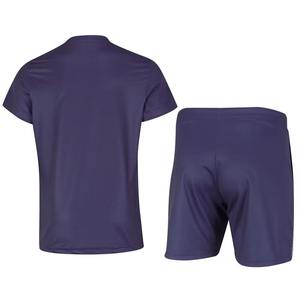 Uniformes de tennis et de badminton pour hommes de haute qualité, respirants, à séchage rapide, évacuant l'humidité, extensibles dans 4 directions, logo personnalisé sur le devant, 100% - Product Image 2