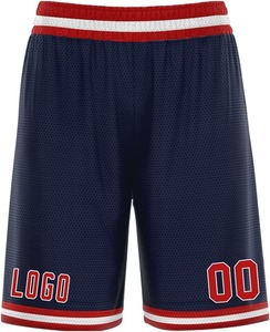 Shorts de baseball en maille pour équipe masculine, design uni, 100% polyester, respirant, séchage rapide, sublimation, couleurs personnalisables - Product Image 2