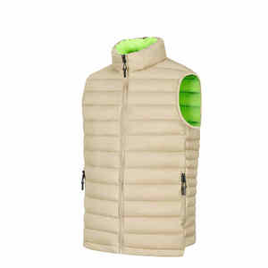 Custom Logo <b>Men</b> Puffer <b>Vest</b> High Quality Comfortable Best Design OEM Service Anti-Shrink Winter Jacket - Product Image 6