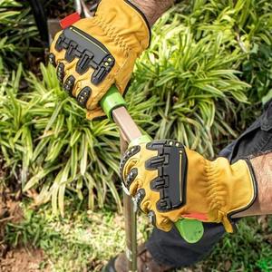 Professional Protective Gloves Anti slip Helper <b>TPR</b> Impact Resistant Wear-resistant Worry Free Grip - Product Image 3