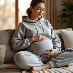 Survêtement de maternité pour femmes Pullover Ladies Pregnancy Breastfeeding Sportswear Jogger Track Suit Women - Product Image 3