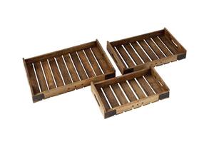 Plateau de service en bois fait à la main avec un design rustique, plateau à collation en bois avec poignée pour la maison, le restaurant, les plateaux décoratifs de Noël - Product Image 3