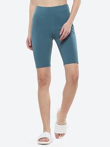 Pantalones cortos de compresión transpirables con costura de cintura alta para mujer, Yoga, Fitness, secado rápido, verano, ajustados, poliéster, Spandex, motorista - Product Image 5