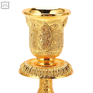 2024 doré luxe Style européen Table en métal bougeoir décor à la maison décoration de Table de noël pour les mariages et autres Occasions - Product Image 6