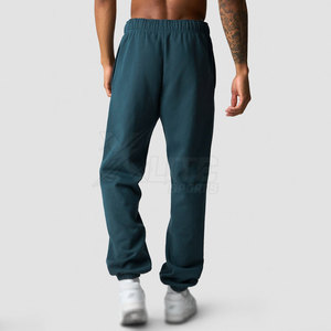 Pantalones Deportivos Casuales de Cintura Elástica Rectos de Primera Calidad para Entrenamiento en el Gimnasio, Transpirables, Ecológicos, Cómodos para Uso Diario - Product Image 2
