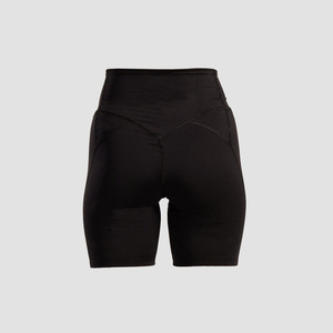 Short de motard pour femmes avec poches en cours d'exécution Gym taille haute contrôle du ventre entraînement Yoga Shorts vêtements de compression vente en gros - Product Image 5