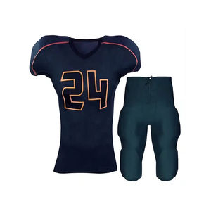 <b>Top</b> Selling American <b>Football</b> Uniform Custom Sublimation <b>Black</b> Yellow and White Color Best Custom Team Unifoem Sale Bulk - Product Image 5