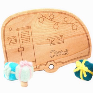 Tabla de Cortar de Madera para Niños, Tabla de Cortar Segura y Duradera, Perfecta para Actividades de Cocina y Aprendizaje Infantil, de la India - Product Image 1