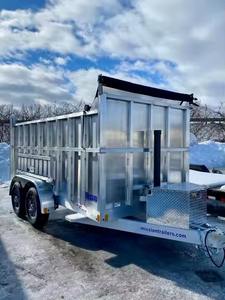 Hot Sale High Quality 40kg Max Payload Custom Size Farm <b>Trailer</b> for Tractor <b>Cargo</b> & <b>Utility</b> Use Hot Seller - Product Image 6