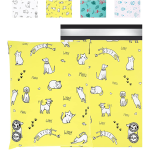 เมลส์โพลีเมอร์รีไซเคิลเป็นมิตรกับสิ่งแวดล้อมบรรจุภัณฑ์กันน้ำแบบกำหนดเองสำหรับรองเท้าและเสื้อผ้าขนาดใช้ในธุรกิจ - Product Image 1