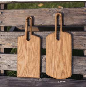 Classic Shape <b>Wooden</b> Chopping Board Made From Solid <b>Piece</b> <b>of</b> Quality Acacia Stylish Home Decor Perfect For Meal Prep From India - Product Image 3