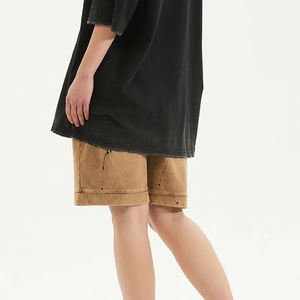 Short de sport personnalisé de haute qualité délavé à l'acide Oem 100% coton French Terry shorts de sport pour hommes - Product Image 6