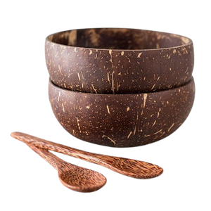 Tazón de cáscara de coco Natural pequeño Vietnam para logotipo láser grabado en vela con Material de alta calidad para exportar por Eco2go Vietnam - Product Image 5