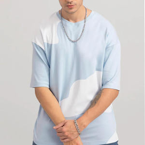 Camisetas sublimadas hechas en fábrica 250 y 300 GSM Camisetas para hombres Camiseta sublimada transpirable de manga corta personalizada para hombres - Product Image 5