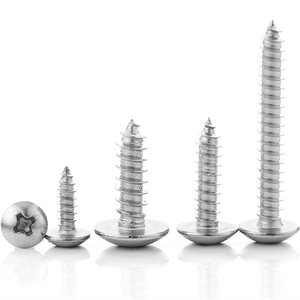 Livraison rapide en acier au carbone vis à bois tête de parapluie attache OEM/ODM du fabricant du Vietnam système métrique - Product Image 3